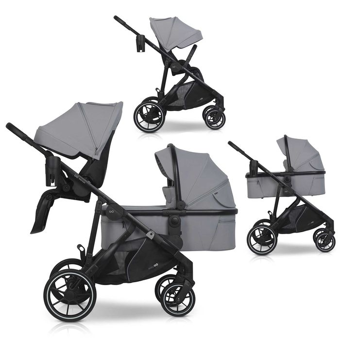 Easy Go Duoflex wózek podwójny w różnych konfiguracjach