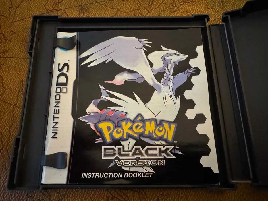 Pokemon Black (nintendo ds) полнокомплект оригинал