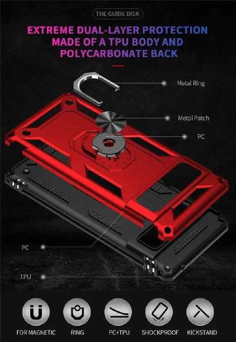 Чохол броньований на Samsung Huawei Xiaomi та ін