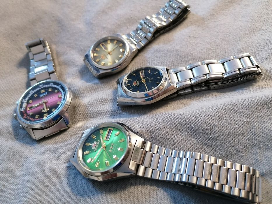 4 Zegarki Orient komplet