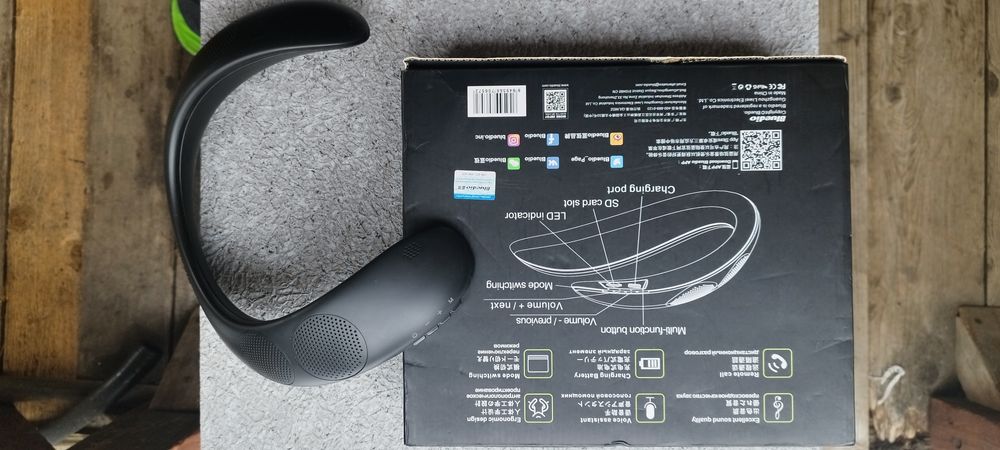 Głośnik naramienny bluetooth