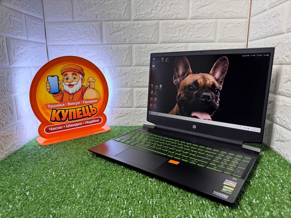 HP Pavilion｜1660 Ti｜Ryzen 7 4800H｜15.6" FHD｜144Гц｜OЗУ 16 gb｜SSD 512 gb