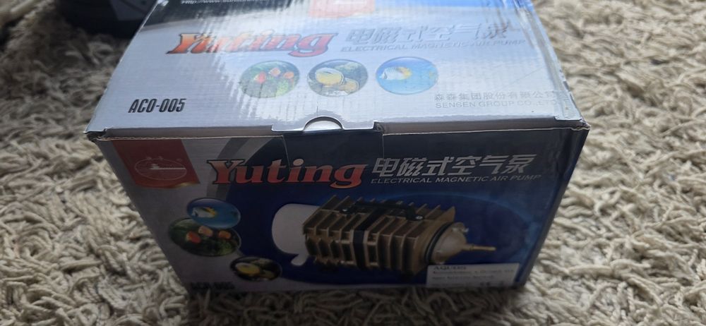 Pompa napowietrzacz Yuting Sensen ACO-005 80W NOWA w kartonie