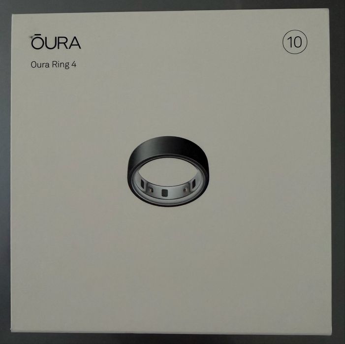 Oura Ring 4 Preto Mate (Stealth) 10