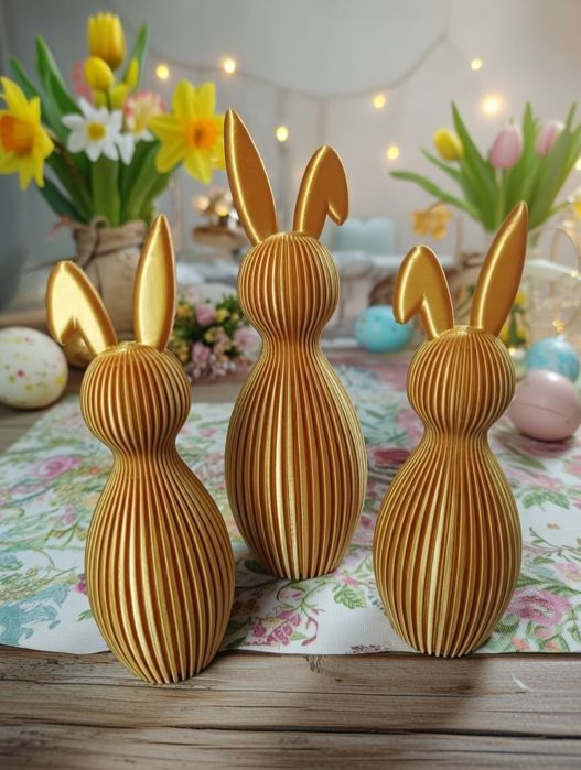 Zajączki Wielkanocne/ 3 szt królik Wielkanoc