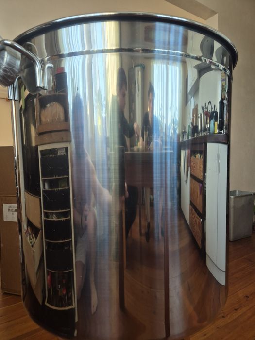 Garnek nierdzewny  100