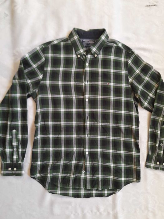 koszula meska TOMMY HILFIGER  slim fit 100 proc bawełna