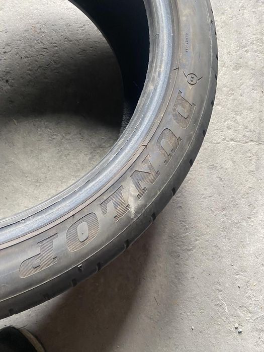 225.45.19 Dunlop 2шт лето БУ склад шины резина из Европы 45 R19