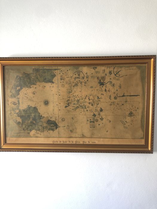 Carta de Juan de La Cosa, 1500 |quadro|