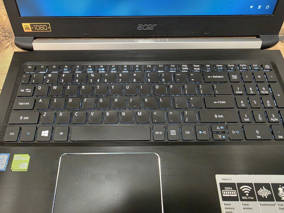 laptop Acer Aspire 5 15,6", Intel Core i5 SSD 250 12GB RAM Win 11