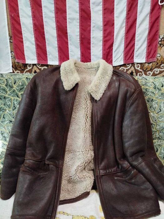 Натуральная кожаная дубленка