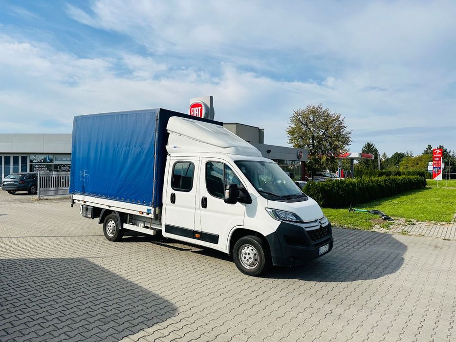 Citroën JUMPER DOKA 7-os  Citroen JUMPER L3 2,0 HDi 130KM DOKA 7-os KRAJOWY tylko 75tys. km