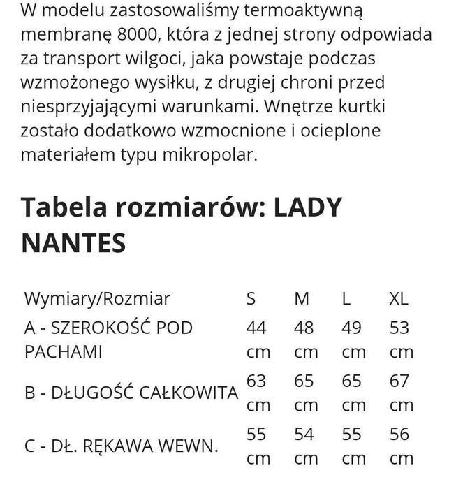 Nowy Softshell Martes LADY NANTES