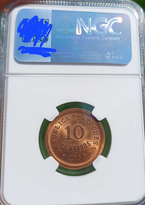 10 centavos 1930 MS63 NGC