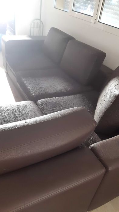 Sofa de canto para estofar