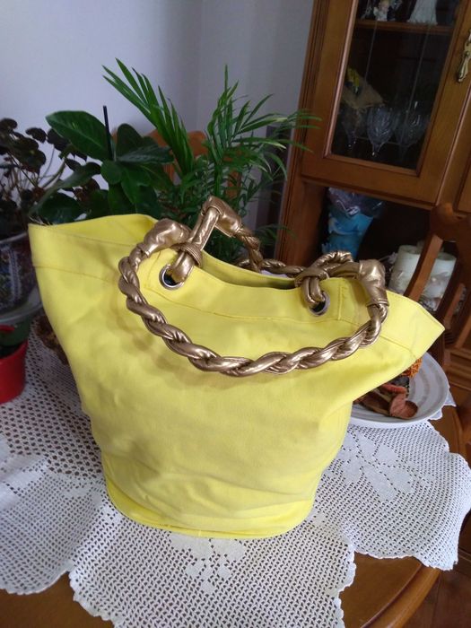 Saco praia, carteira e necessaire