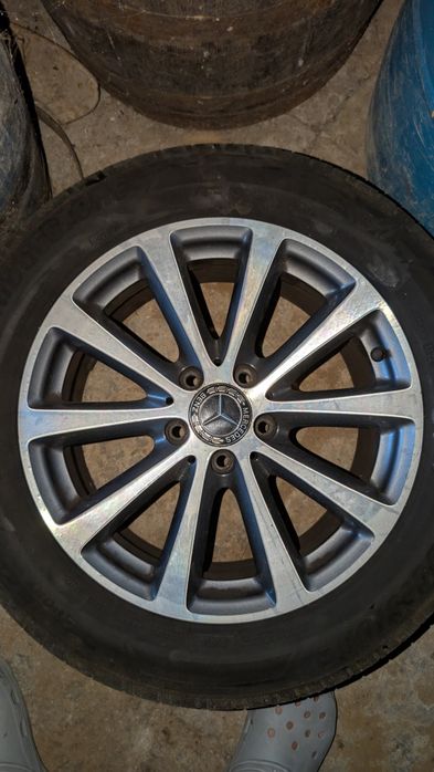 Jantes 17 5x112 Originais Mercedes com pneus
