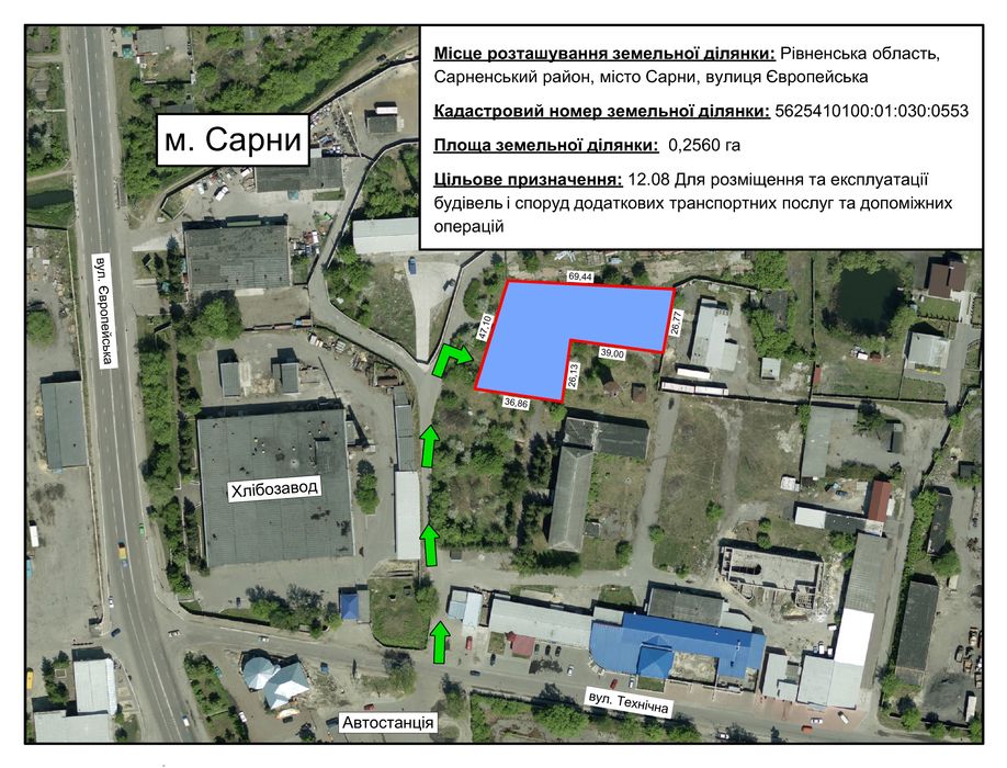 ТОП локація під комерцію та виробництво