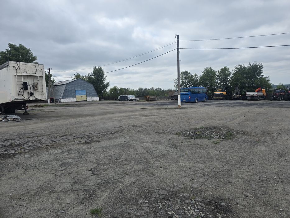 Стоянка  Сильхоз Техники Павлоград Терновка