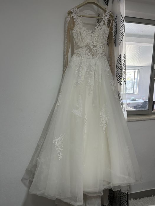 vestido de noiva usado uma vez