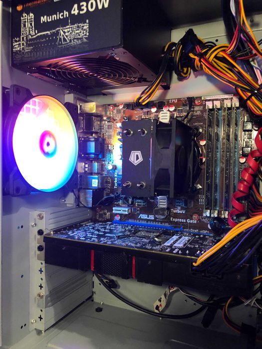 Игровой ПК Intel i7/8Gb/R9 285 2Gb/SSD120+500 компьютер системный блок