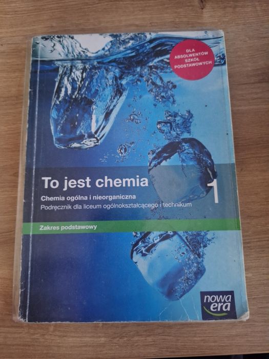 Podręcznik do chemi klasa 1