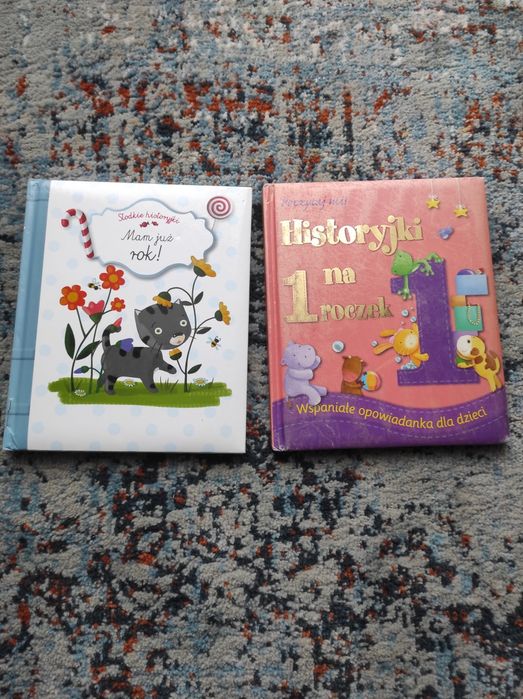 Dwie książeczki: mam już rok, historyjki na roczek