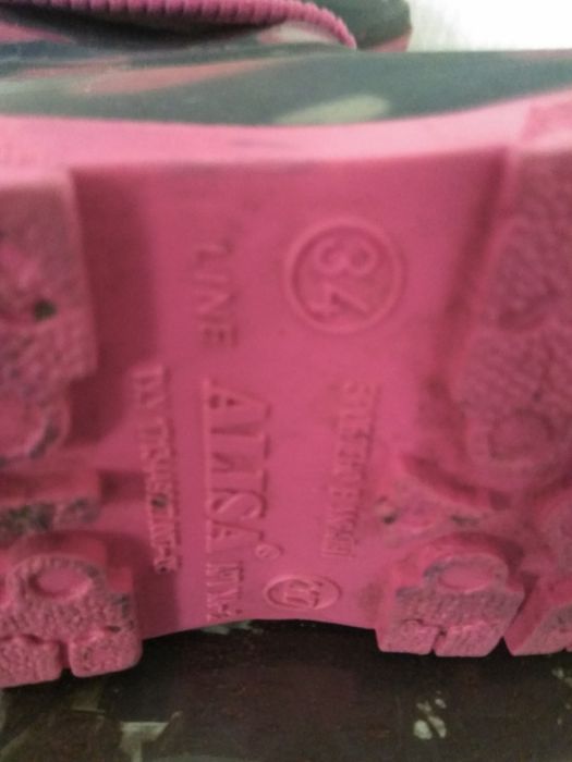 Сапожки резиновые детские