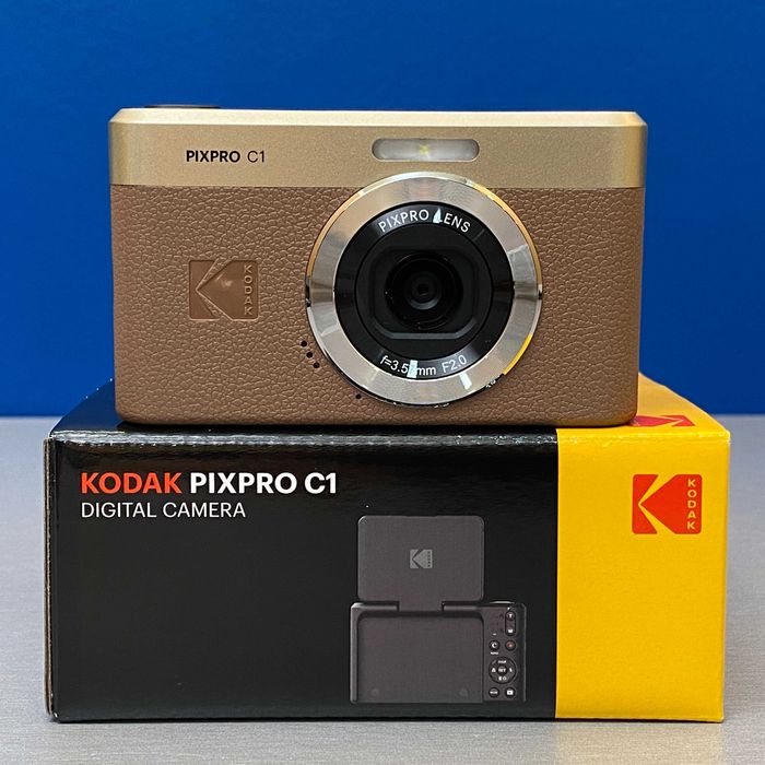 Kodak PixPro C1 - 13MP | Brown | NOVA | 3 ANOS DE GARANTIA