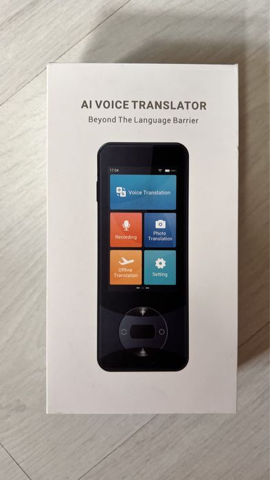 Електронний пепекладач AI VOICE TRANSLATOR