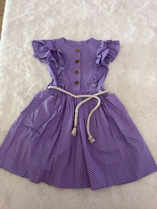 Сарафан літній лавандового кольору на дівчинку