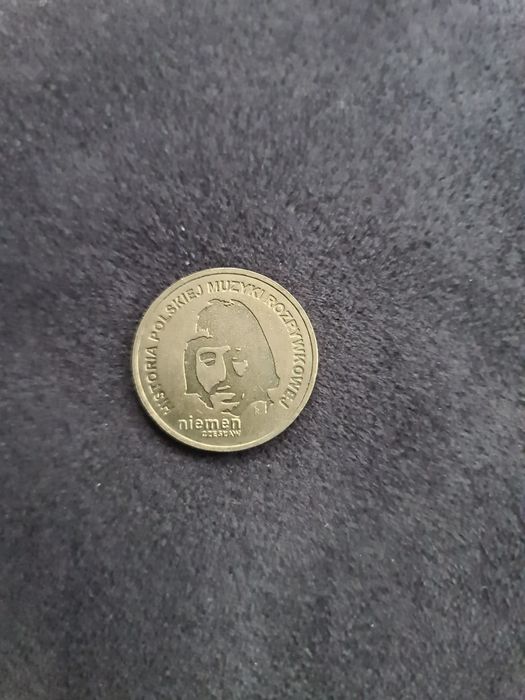 Moneta okolicznościowa 2 zł Czesław Niemen