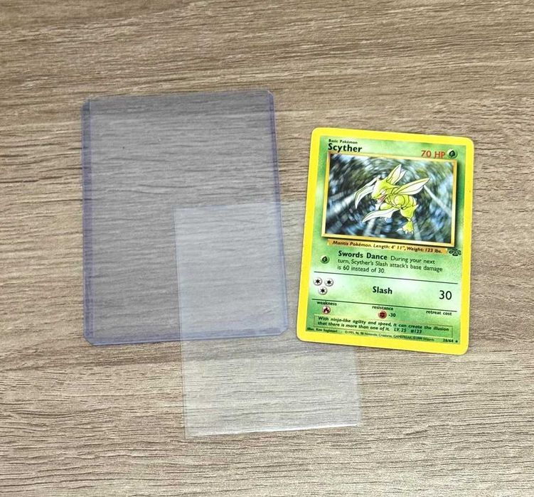 Scyther 26/64 Fossil Original Pokémon Card TCG Wotc - ENG