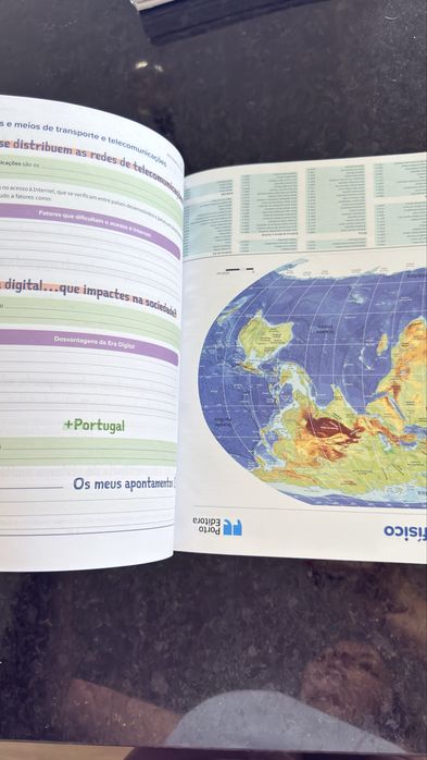 Geo 8 - caderno atividades Geografia 8º ano