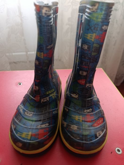 Гумові чоботи сині