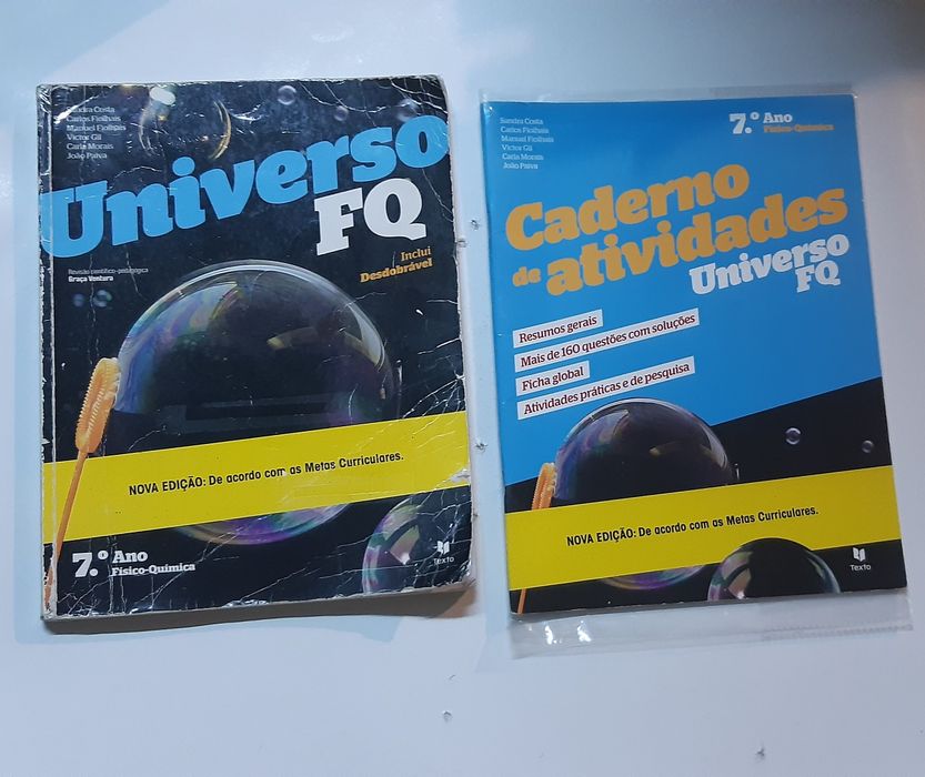 Livros escolares 7 ano