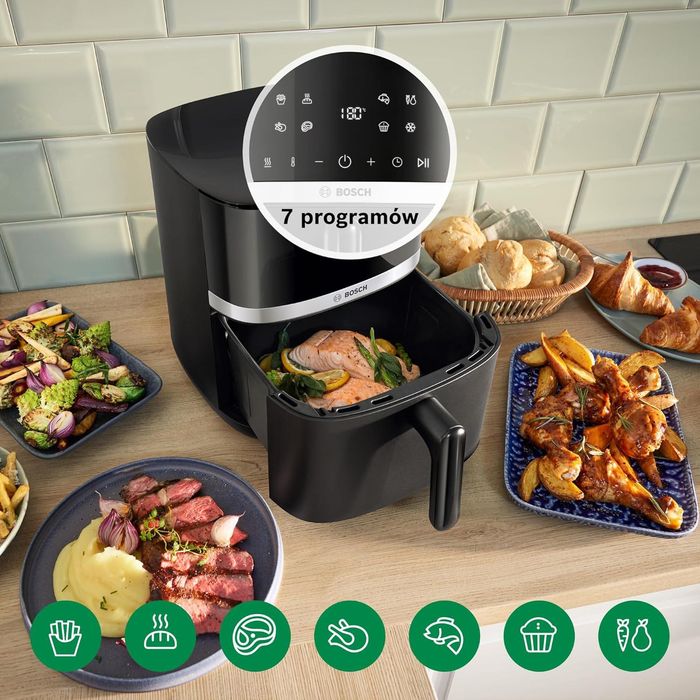 NOWY BOSCH AIR FRYER Serie 4 6,1 l 7 programów