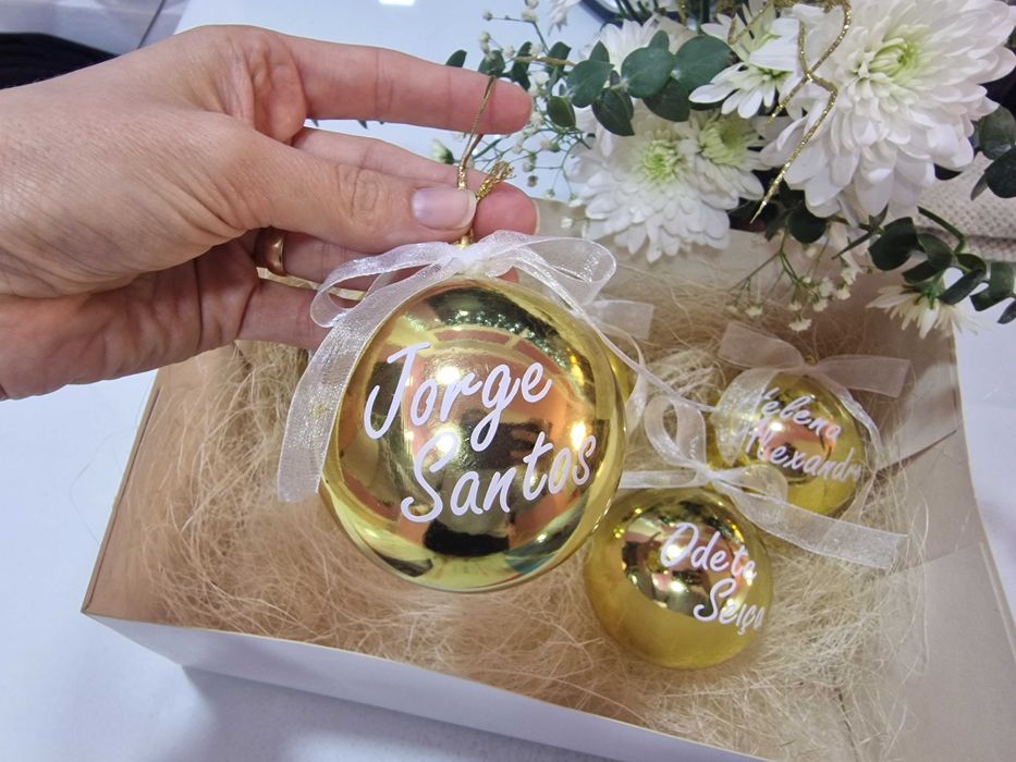 Bolas de Natal Personalizadas