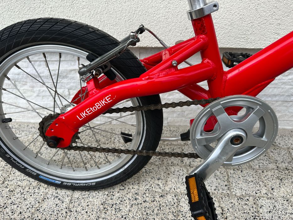 Rower KUKUA - koła 16, lekki, rama aluminiowa