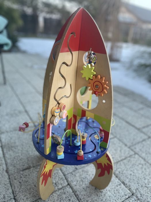 Zabawka edukacyjna Drewniana Rakieta