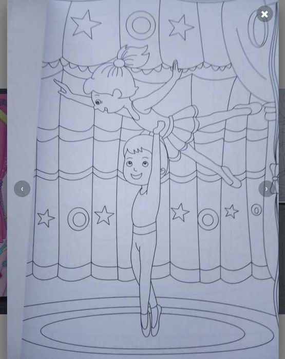 Kolorowanka baleriny 32 kartki