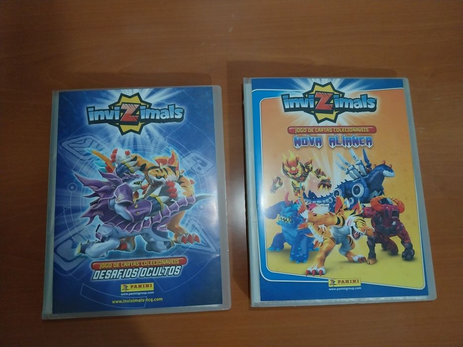 Cadernetas Invizimals