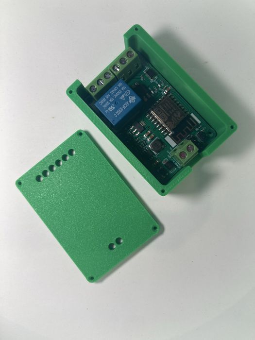 Modul esp 12-f 8266 1 przekaznik obudowa druk 3D 2 sztuki