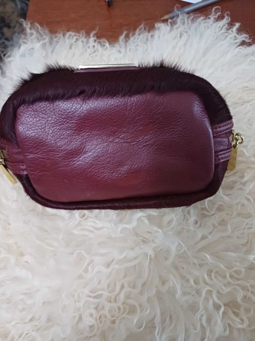 Кожанная косметичка