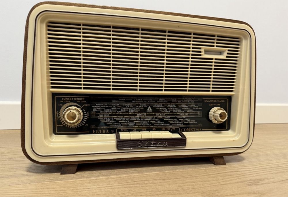 Eltra comet 989 radio lampowe