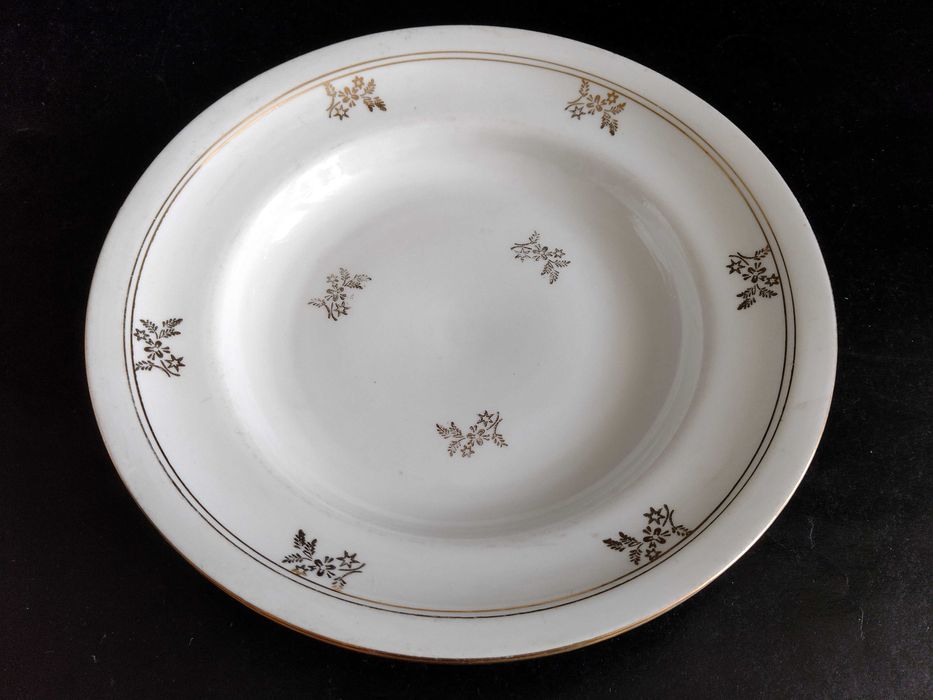 PRL- Chodzież Talerze Obiadowe głębokie