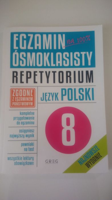 Repetytorium Egzamin Ósmoklasisty j. polski 8