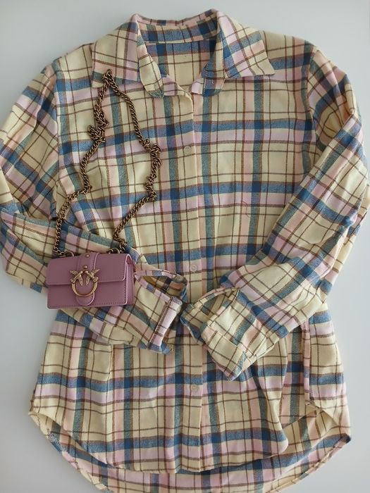 Żółta koszula premium bawełna Hollywood Dream