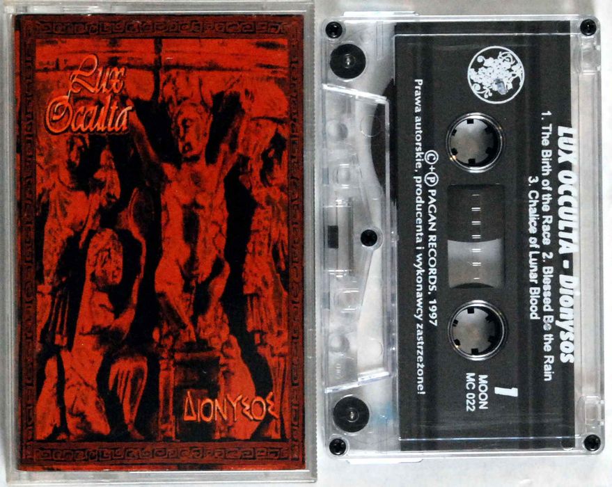 Lux Occulta - Dionysos (kaseta) 1997r. BDB