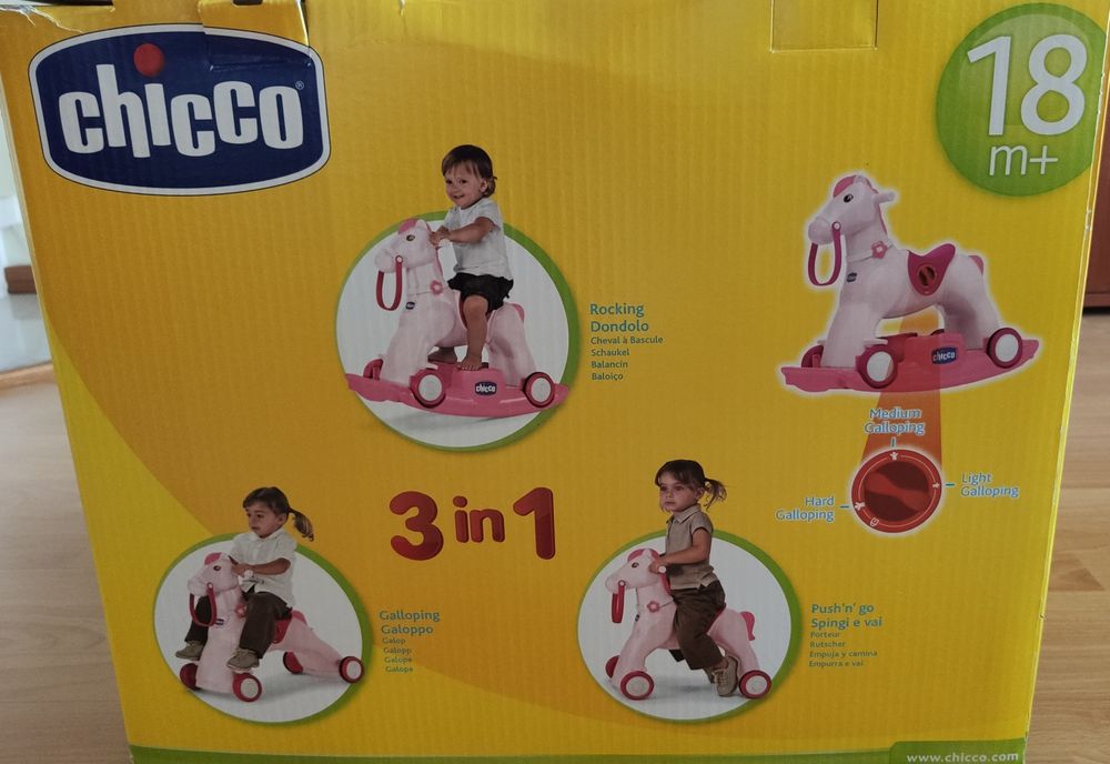 Cavalo de brincar Chicco - Miss rodeo